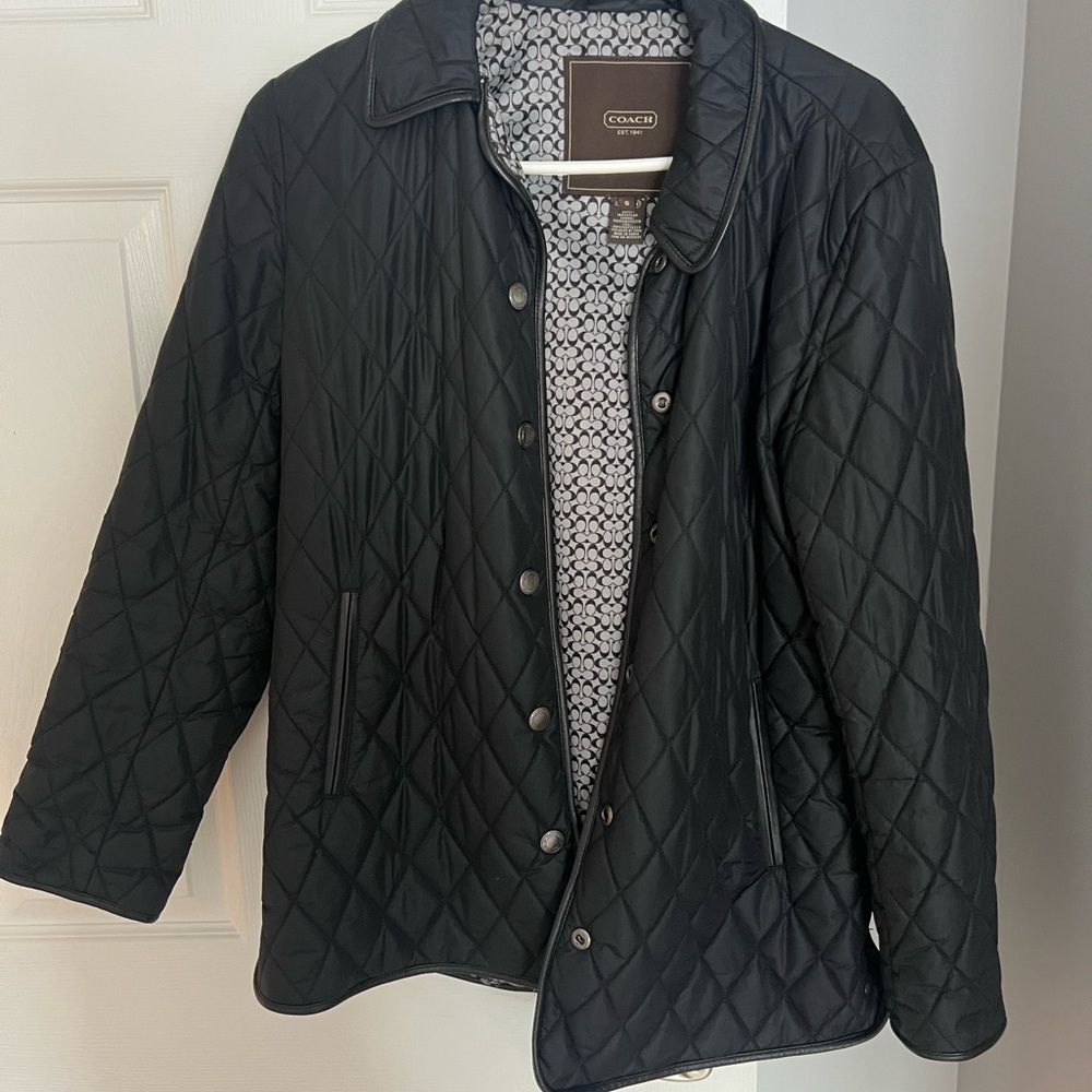 Barbour Black Quilted Jacket